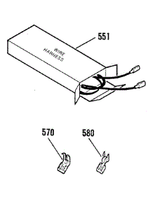 Wire Harness And Components parts for Kenmore Range 911.6118813 (9116118813, 911 6118813) from AppliancePartsPros.com