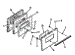 Oven Door Section For Model No. 911.6138811, 911.7178811