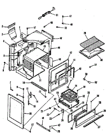 Body Section parts for Kenmore Range 911.6158811 (9116158811, 911 6158811) from AppliancePartsPros.com