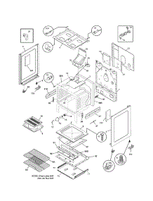 Body parts for Kenmore Range 790.78952500 (79078952500, 790 78952500) from AppliancePartsPros.com