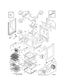 Body parts for Kenmore Range 790.79363402 (79079363402, 790 79363402) from AppliancePartsPros.com