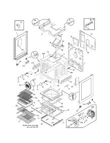 Body parts for Kenmore Range 790.79373406 (79079373406, 790 79373406) from AppliancePartsPros.com