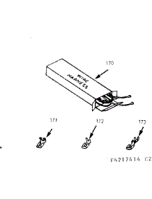Wire Harnesses & Components parts for Kenmore Range 911.6217414 (9116217414, 911 6217414) from AppliancePartsPros.com