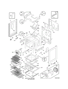 Body parts for Kenmore Range 790.79423603 (79079423603, 790 79423603) from AppliancePartsPros.com