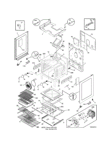 Body parts for Kenmore Range 790.79443601 (79079443601, 790 79443601) from AppliancePartsPros.com
