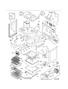 Body parts for Kenmore Range 790.79463601 (79079463601, 790 79463601) from AppliancePartsPros.com