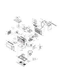 Oven,Cabinet parts for Kenmore Microwave 790.80379310 (79080379310, 790 80379310) from AppliancePartsPros.com
