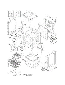 Body parts for Kenmore Range 790.90112010 (79090112010, 790 90112010) from AppliancePartsPros.com