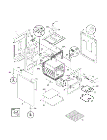 Body parts for Kenmore Range 790.90152304 (79090152304, 790 90152304) from AppliancePartsPros.com