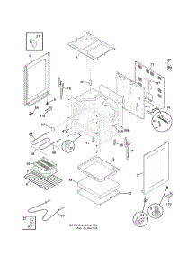 Body parts for Kenmore Range 790.90801406 (79090801406, 790 90801406) from AppliancePartsPros.com