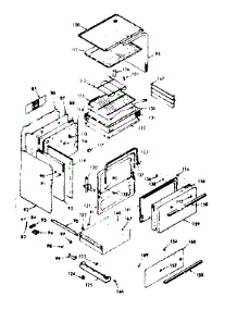 Body Section parts for Kenmore Range 911.6227440 (9116227440, 911 6227440) from AppliancePartsPros.com