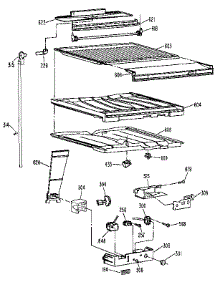 Compartment Separator parts for Kenmore Refrigerator 363.9761719 (3639761719, 363 9761719) from AppliancePartsPros.com