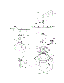 Motor & Pump parts for Kenmore Dishwasher 587.14119400 (58714119400, 587 14119400) from AppliancePartsPros.com