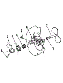 Detergent Cup Details parts for Kenmore Dishwasher 587.1416085 (5871416085, 587 1416085) from AppliancePartsPros.com