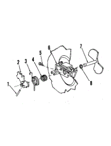 Detergent Cup Details parts for Kenmore Dishwasher 587.1416583 (5871416583, 587 1416583) from AppliancePartsPros.com