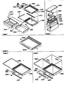 Deli, Shelf, And Crisper Assemblies parts for Kenmore Refrigerator 596.57082790 (59657082790, 596 57082790) from AppliancePartsPros.com
