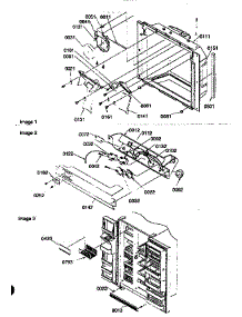 Ice And Water Cavity parts for Kenmore Refrigerator 596.57082791 (59657082791, 596 57082791) from AppliancePartsPros.com
