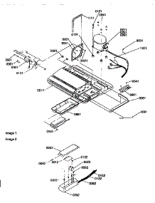 Machine Compartment parts for Kenmore Refrigerator 596.57082791 (59657082791, 596 57082791) from AppliancePartsPros.com