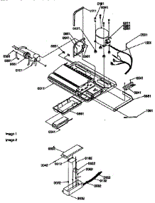 Machine Compartment parts for Kenmore Refrigerator 596.57085790 (59657085790, 596 57085790) from AppliancePartsPros.com