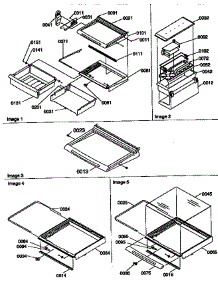 Deli, Shelf, And Crisper Assemblies parts for Kenmore Refrigerator 596.57085790 (59657085790, 596 57085790) from AppliancePartsPros.com