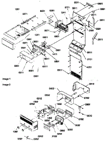 Ice Maker / Control Assembly parts for Kenmore Refrigerator 596.57085791 (59657085791, 596 57085791) from AppliancePartsPros.com