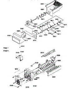 Ice Bucket Auger / Ice Maker parts for Kenmore Refrigerator 596.57085791 (59657085791, 596 57085791) from AppliancePartsPros.com