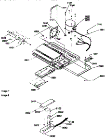 Machine Compartment parts for Kenmore Refrigerator 596.57085791 (59657085791, 596 57085791) from AppliancePartsPros.com
