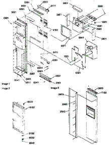 Freezer Door parts for Kenmore Refrigerator 596.57085791 (59657085791, 596 57085791) from AppliancePartsPros.com