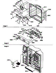 Ice And Watercavity, Electronic Bracket Assembly parts for Kenmore Refrigerator 596.57087790 (59657087790, 596 57087790) from AppliancePartsPros.com