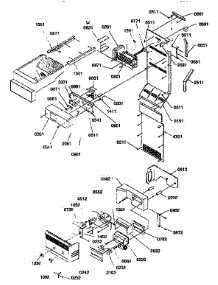 Ice Maker / Control Assembly parts for Kenmore Refrigerator 596.57087791 (59657087791, 596 57087791) from AppliancePartsPros.com