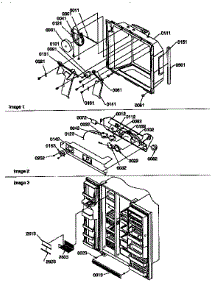Ice And Water Cavity, Electronic Bracket Assembly parts for Kenmore Refrigerator 596.57089790 (59657089790, 596 57089790) from AppliancePartsPros.com