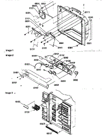 Ice & Water Cavity parts for Kenmore Refrigerator 596.57089791 (59657089791, 596 57089791) from AppliancePartsPros.com