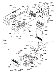 Ice Maker / Control Assy parts for Kenmore Refrigerator 596.57089791 (59657089791, 596 57089791) from AppliancePartsPros.com