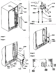 Cabinet Back parts for Kenmore Refrigerator 596.57542790 (59657542790, 596 57542790) from AppliancePartsPros.com