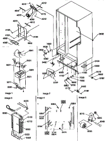 Drain System, Rollers parts for Kenmore Refrigerator 596.57542790 (59657542790, 596 57542790) from AppliancePartsPros.com