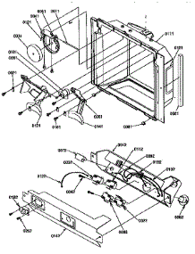 Ice And Water Cavity parts for Kenmore Refrigerator 596.57542791 (59657542791, 596 57542791) from AppliancePartsPros.com
