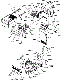 Ice Maker / Control Assembly parts for Kenmore Refrigerator 596.57542791 (59657542791, 596 57542791) from AppliancePartsPros.com
