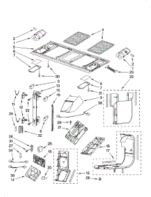 Interior And Ventilation Parts parts for Kenmore Microwave 665.63783600 (66563783600, 665 63783600) from AppliancePartsPros.com