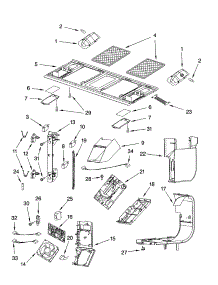 Interior And Ventilation Parts parts for Kenmore Microwave 665.63793305 (66563793305, 665 63793305) from AppliancePartsPros.com
