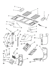 Interior And Ventilation Parts parts for Kenmore Microwave 665.63794302 (66563794302, 665 63794302) from AppliancePartsPros.com