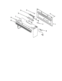 Cabinet And Installation parts for Kenmore Microwave 665.68601890 (66568601890, 665 68601890) from AppliancePartsPros.com