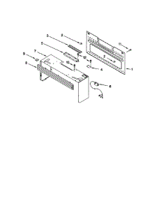 Cabinet And Installation parts for Kenmore Microwave 665.68611890 (66568611890, 665 68611890) from AppliancePartsPros.com