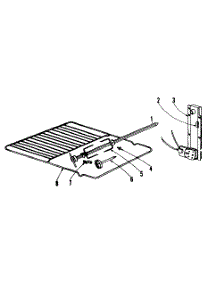 Rotisserie parts for Kenmore Range 101.913630 (101913630, 101 913630) from AppliancePartsPros.com