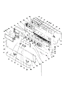 Control Panel parts for Kenmore Range 101.939580 (101939580, 101 939580) from AppliancePartsPros.com