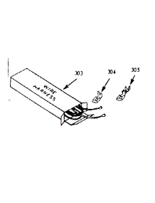 Wire Harness And Components parts for Kenmore Wall Oven 103.3277021 (1033277021, 103 3277021) from AppliancePartsPros.com