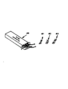 Wire Harness And Components parts for Kenmore Range 103.7287340 (1037287340, 103 7287340) from AppliancePartsPros.com