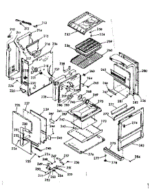 Body Section parts for Kenmore Range 103.7397020 (1037397020, 103 7397020) from AppliancePartsPros.com
