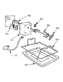 Oven Rotisserie Kit No. 7106700 (Optional) parts for Kenmore Range 103.7486700 (1037486700, 103 7486700) from AppliancePartsPros.com