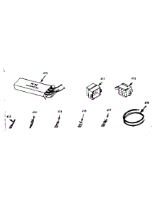 Wire Harness, Fixture Wire Lead & Components parts for Kenmore Range 103.7486801 (1037486801, 103 7486801) from AppliancePartsPros.com