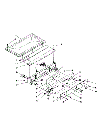 Control Section parts for Kenmore Range 103.7886860 (1037886860, 103 7886860) from AppliancePartsPros.com